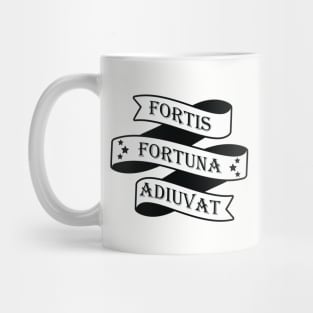 Fortis Fortuna Adiuvat (Fortune Favors the Brave) Mug